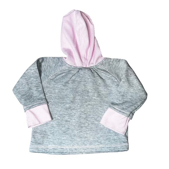 Vintage Y2K  Madagascar Gloria Hippo pink and gray hoodie sweatshirt  18 months - Picture 3 of 6